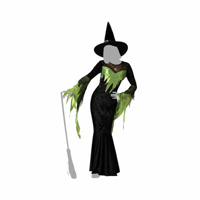 Disfraz de Bruja Verde