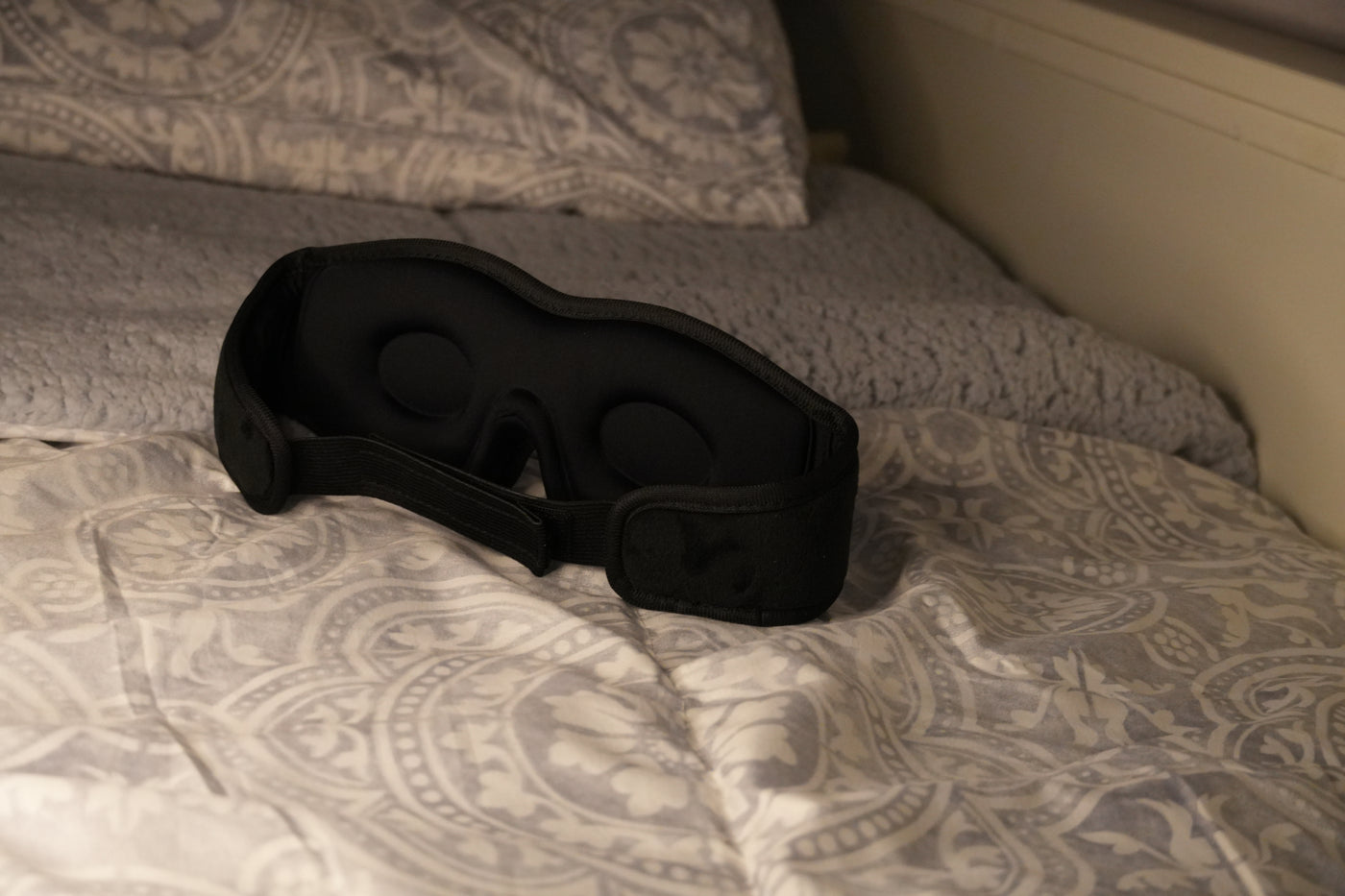 Antifaz con auriculares Bluetooth 3D para música,