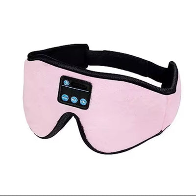 Antifaz con auriculares Bluetooth 3D para música,