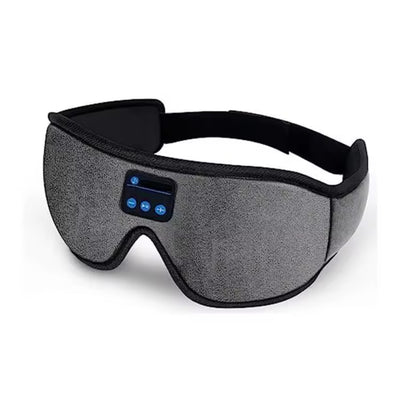 Antifaz con auriculares Bluetooth 3D para música,